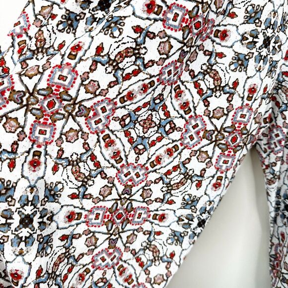 Xirena Pants Womens Small Printed Relaxed Peasant Boho Cottagecore Pockets - Picture 8 of 10